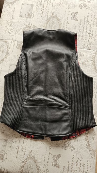 BMW дамски елек от естествена кожа