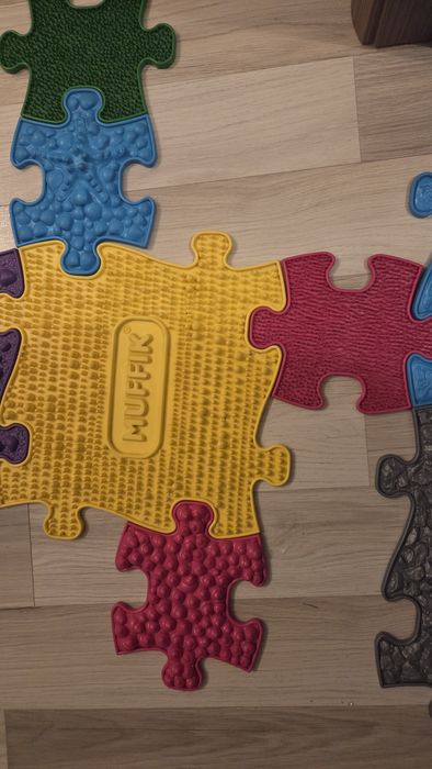 Covoras ortopedic puzzle, 11 piese