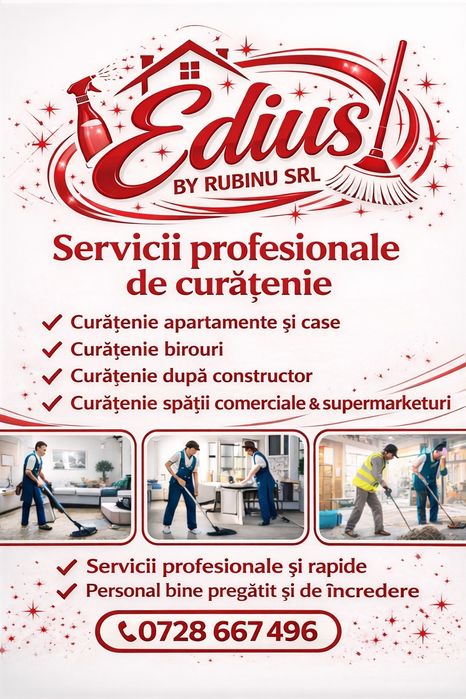 Ofer servicii de curatenie