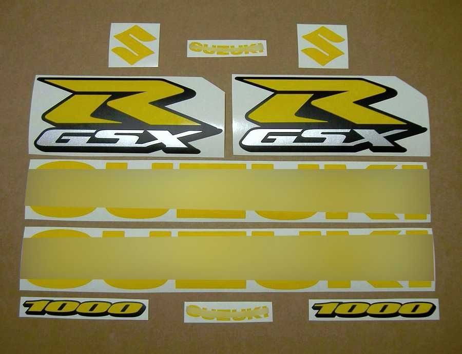 Стикери Сузуки GSXR 1000 различни цветове Suzuki гсхр лепенки