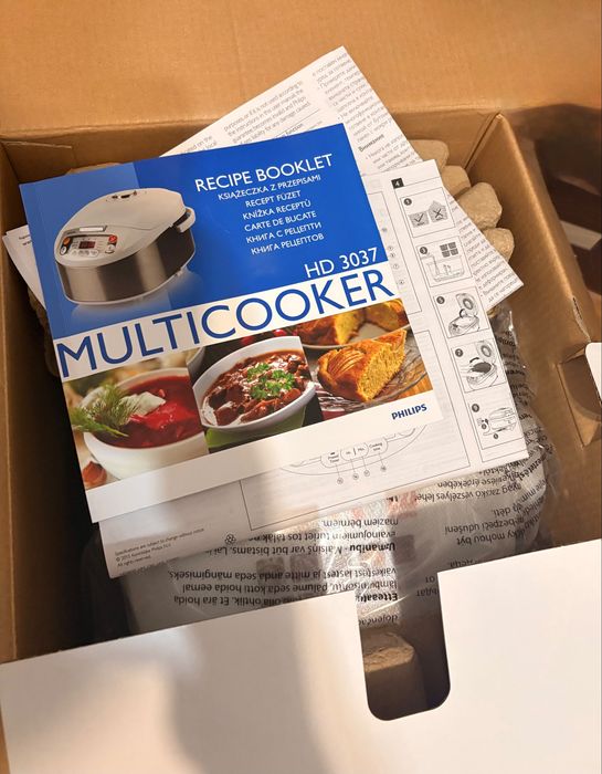 Multicooker Philips Viva Collection HD3037/70 – 5L – NOU, sigilat în cutie