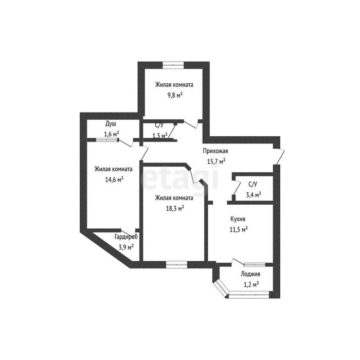 3 ком на Батысе за 16500млн