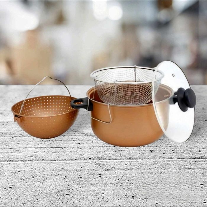 Тенджера Фритюрник за пържене с кошница