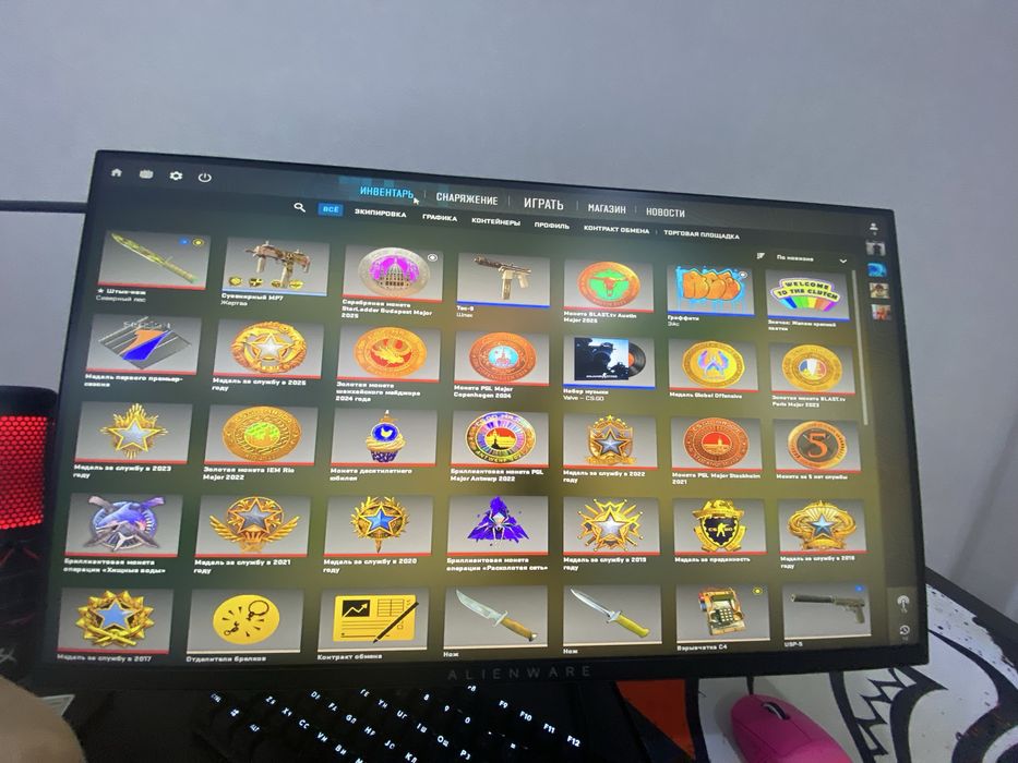 обмен кс акк со стим играми и прайм статусом!