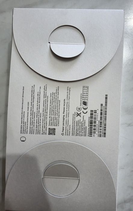 Apple Watch Ultra 3, GPS + Cellular, Carcasa Natural Titanium 49mm, impecabil