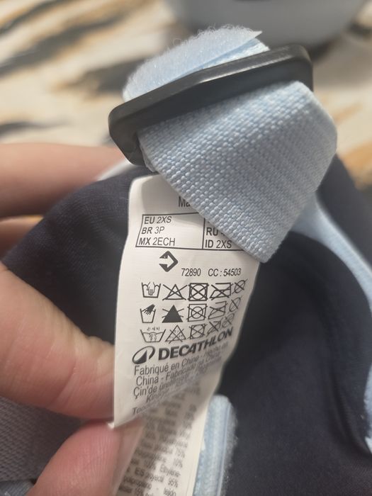 Set cască +protectii Decathlon