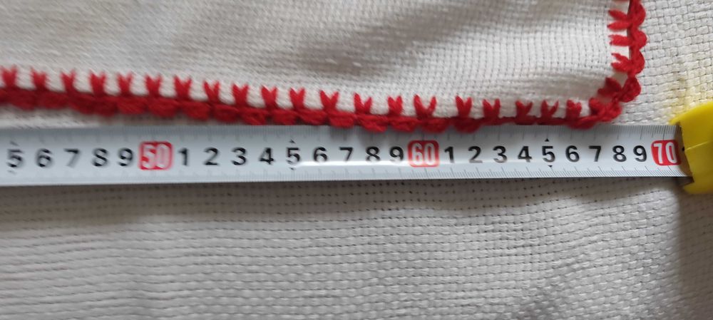 mileu etamina lucrat manual dimensiuni 68x48 cm fara pete sau defecte
