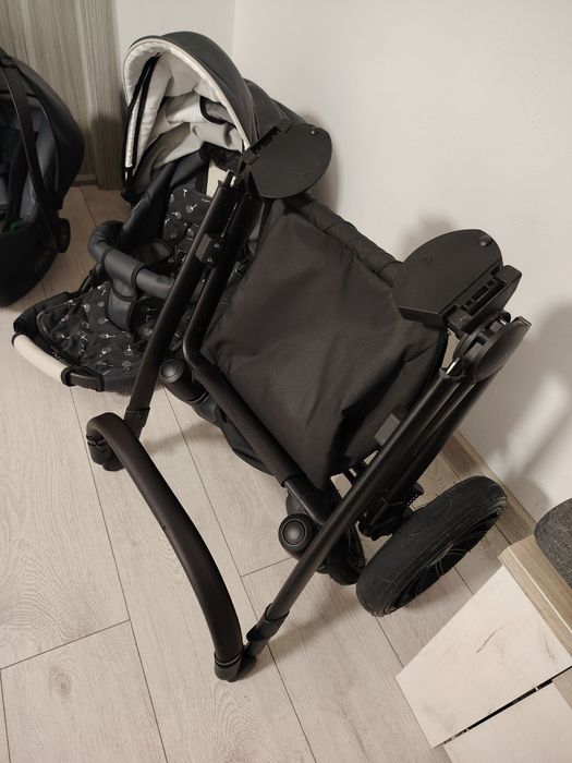 Carucior 3 în 1 Krausman Rider Soft Grey