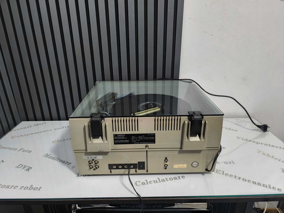 Sistem Audio Vintage Kapsch PC 3000 – Radio și Casete, 150W