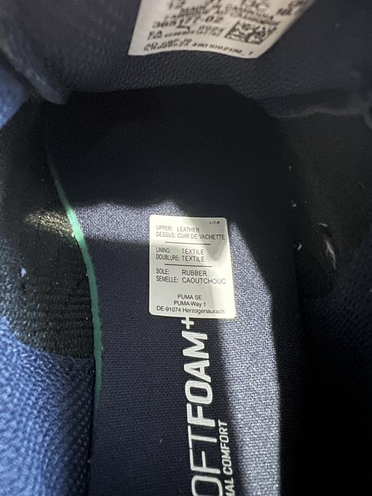 Puma piele intoarsa marime 31 NOI