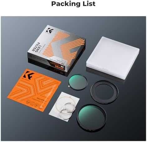 Нов Black Diffusion UV филтър 58mm за Canon PowerShot V1 за фотография