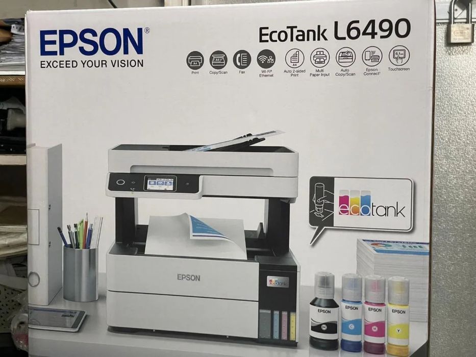Принтер Epson L6490 (МФУ 4 в 1) (Цветной А4) СКИДКА