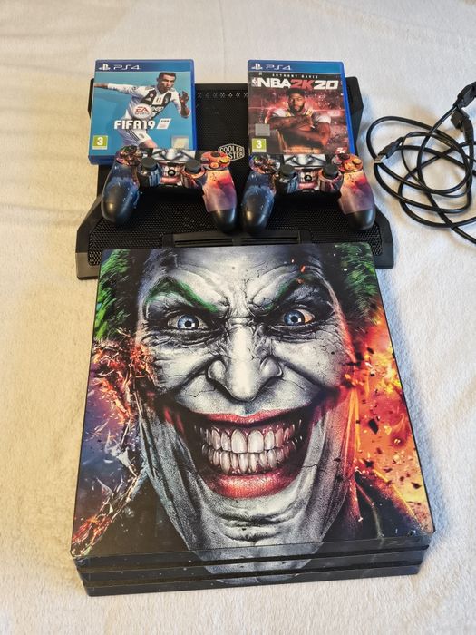 Ps4 Pro+2 controllere+3jocuri