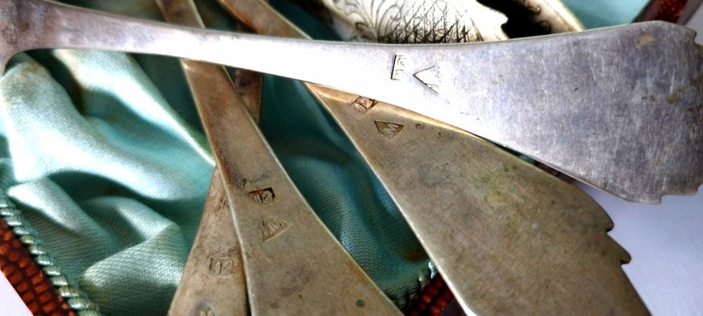 6 lingurițe din argin romania