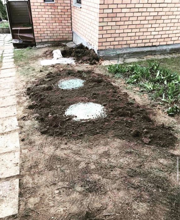 Канализация/септик под ключ из ЖБИ колец