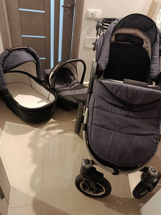 Cărucior Avaro 3 in 1  -Grey