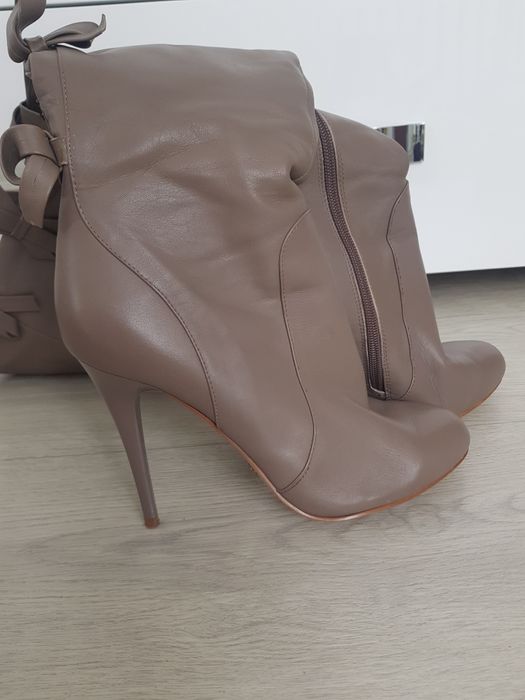 Ботфорты натуральная кожа