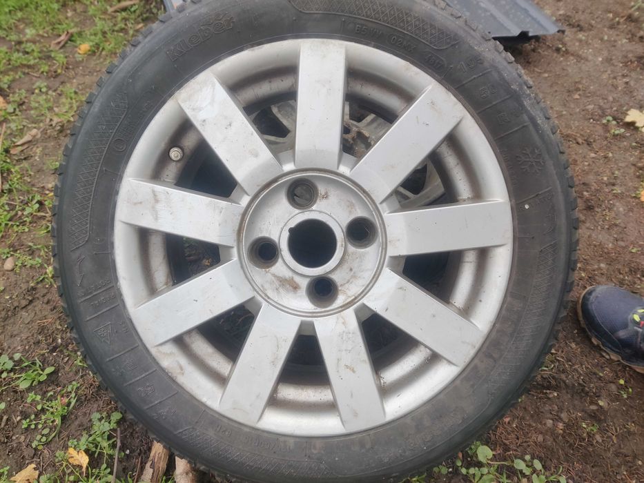 4 jante 15" Ford 4x108 cauciucuri de iarna