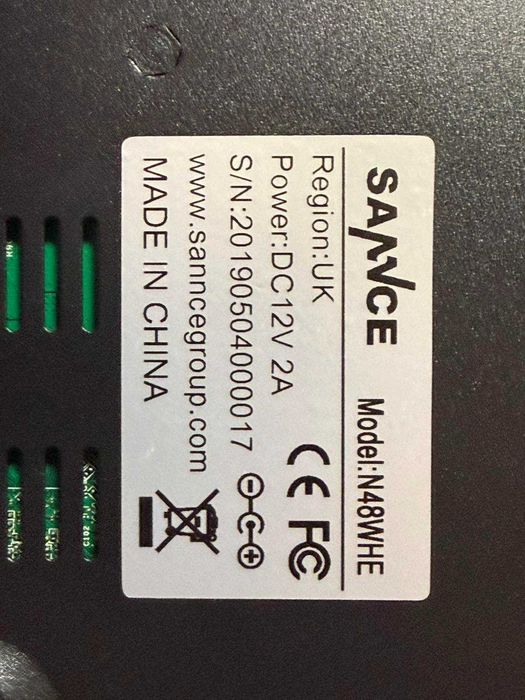 Комплект за 1080p видео наблюдение (4 броя охранителни камери) SANNCE.