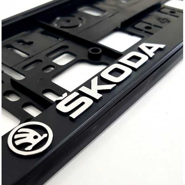Рамки за регистрационен номер Skoda / Skoda VRS / Simply Cleaver
