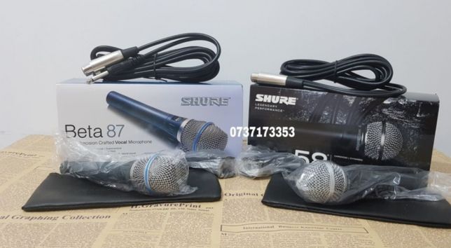 Naughty Spectacle dentist Microfon Shure - Instrumente muzicale - OLX.ro