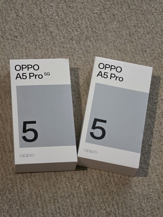 Telefon mobil OPPO A5 Pro, Dual SIM, 8GB RAM, 256GB, 5G, Black Brown
