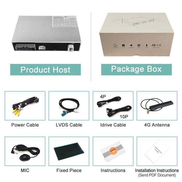 Modul Carplay Wireless Bmw 2004-2016  CCC,Nbt,Cic