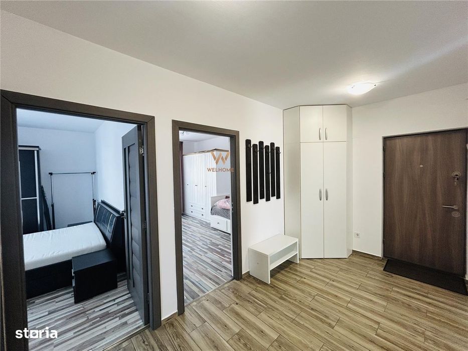 Apartament 3 camere, balcon mare, mobilat, Etaj 12 - 2 locuri de parca