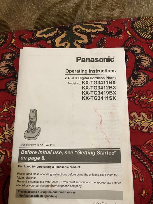 Продается радиотелефон Panasonic.