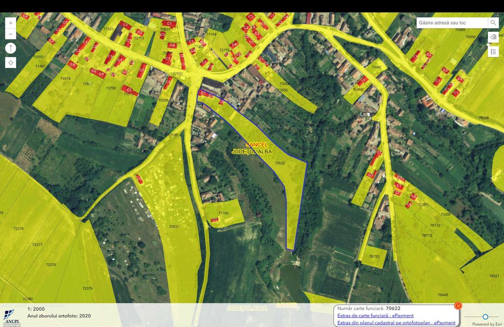Casa cu teren 8150 mp intabulat si cadastrat