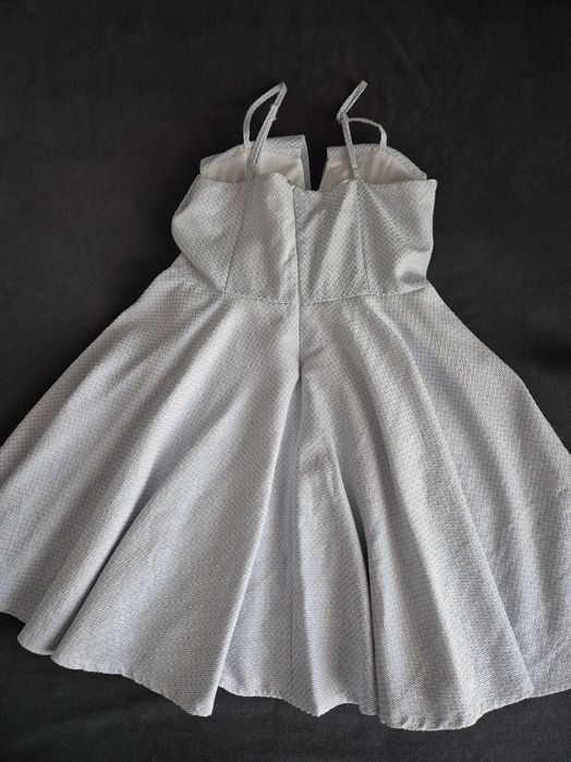 Rochie cocktail cu funda