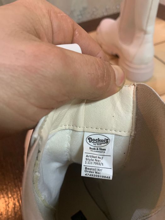 Cizme/botine din piele Dockers