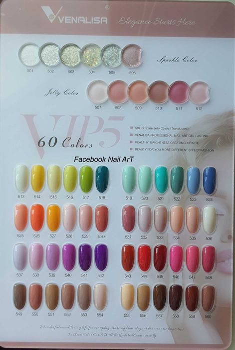 Venalisa VIP 5 UV LED гел лак