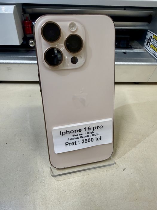 Iphone 16 pro / 128 gb / 100%  / garantie