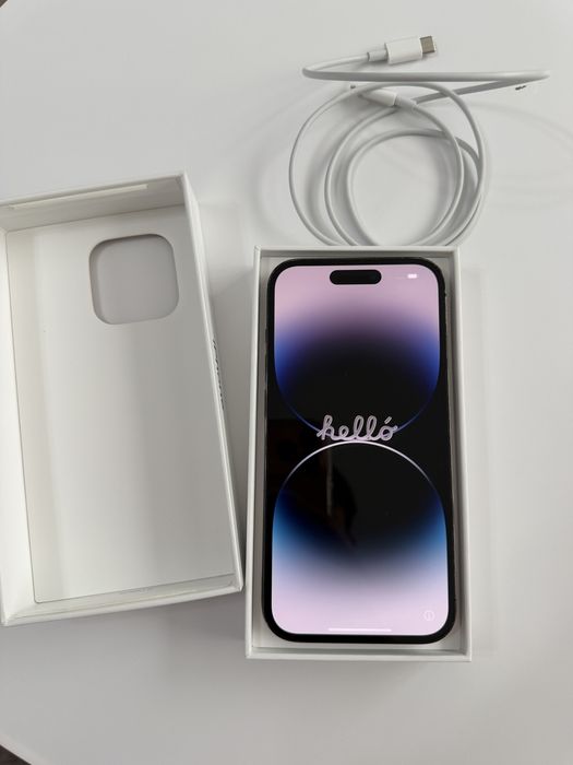 Iphone 14 pro space black 256gb