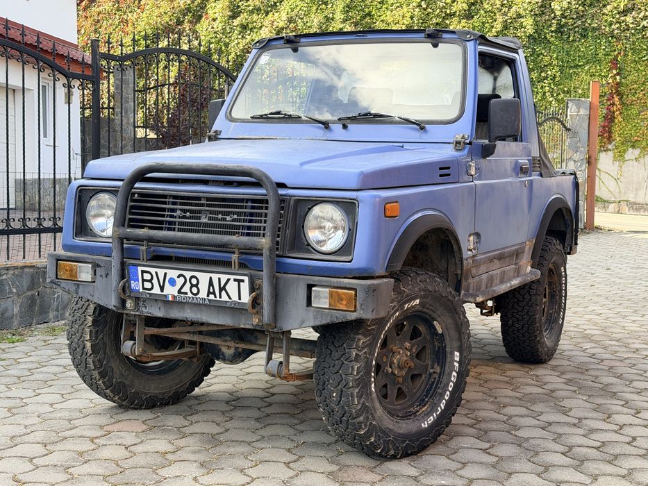 Suzuki Samurai 1.3 Benzină 4x4 | 1987 | 82.000 km | Diferențial blocabil | Funcționează impecabil
