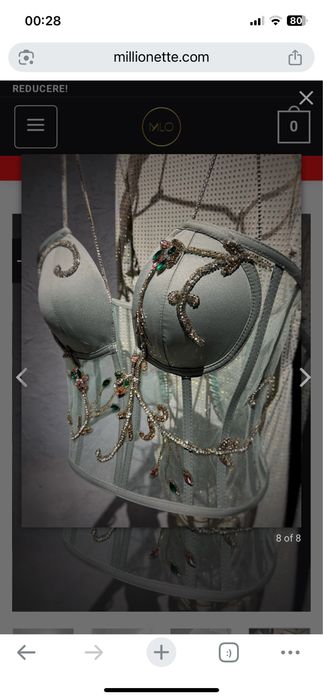 Set Edith kaki corset millionette