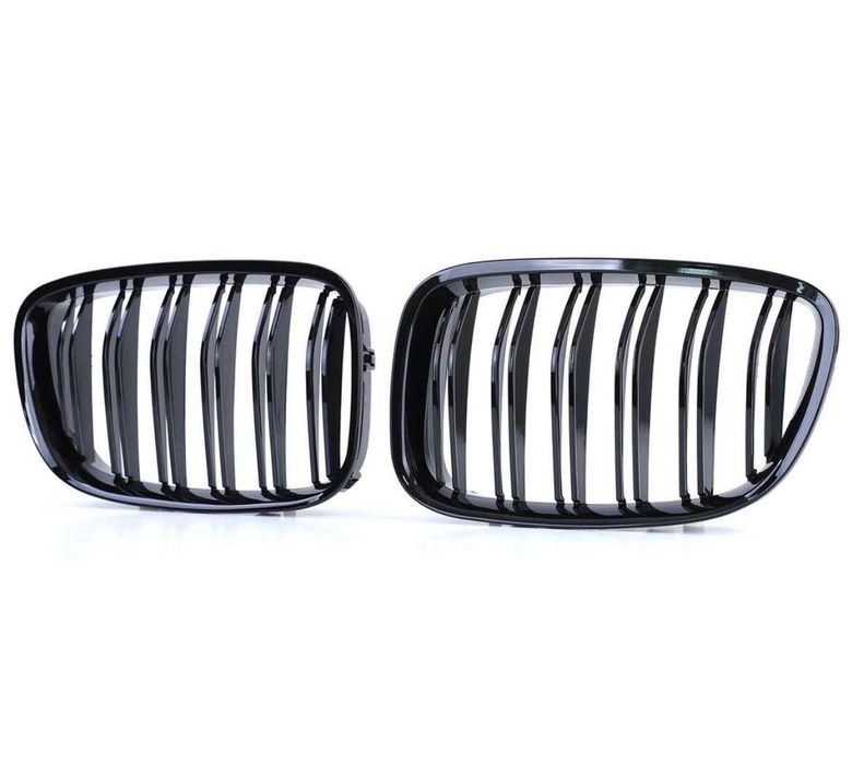 Grile Nari Duble M Bara Fata BMW Seria 5 GT F07 2009+, M-Design, Negru Lucio RADUS