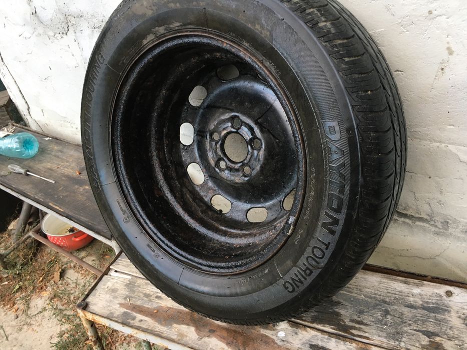 Roata Rezerva Janta Tabla 5x100 R15 Vw Golf4 Bora Skoda Octavia 1