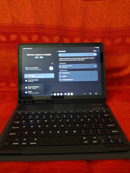Tableta Samsung Galaxy Tab A9+ 8GB/128GB, Gray WiFi, Card SD 64GB, Garantie Factura, Accesorii Originale, Husa si Tastatura Incluse