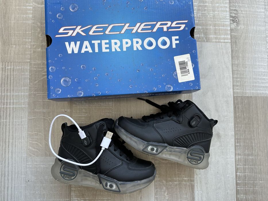 Ghete Skechers copii cu lumini