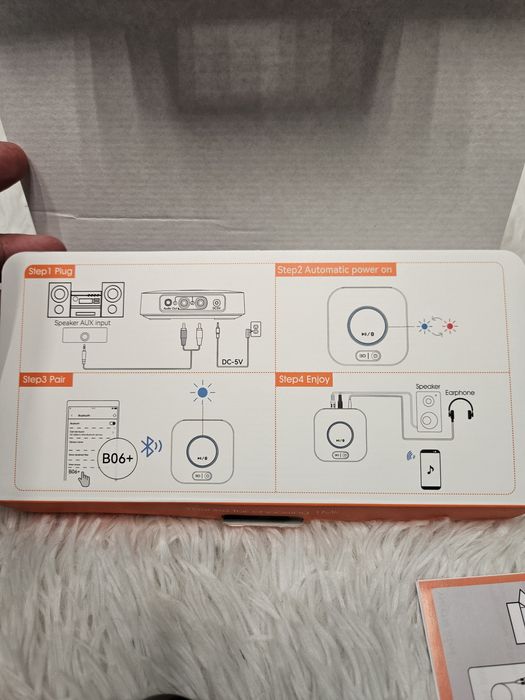 Нов Hi-Fi Bluetooth 5.0 приемник 1Mii B06 Plus (aptX HD, aptX LL, 3D)