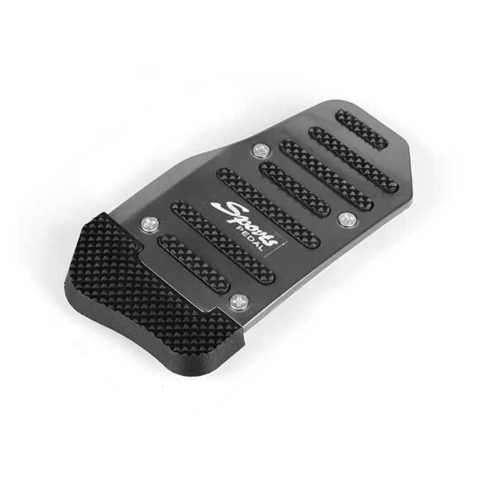 Универсални Черни Алуминиеви Подложки За Педали, 3 бр, Foоt Rest
