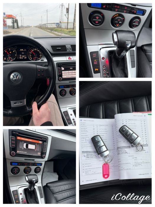 Vw Passat B6 R line automat Bixenon/Piele/Senzori-Import,nr valabile