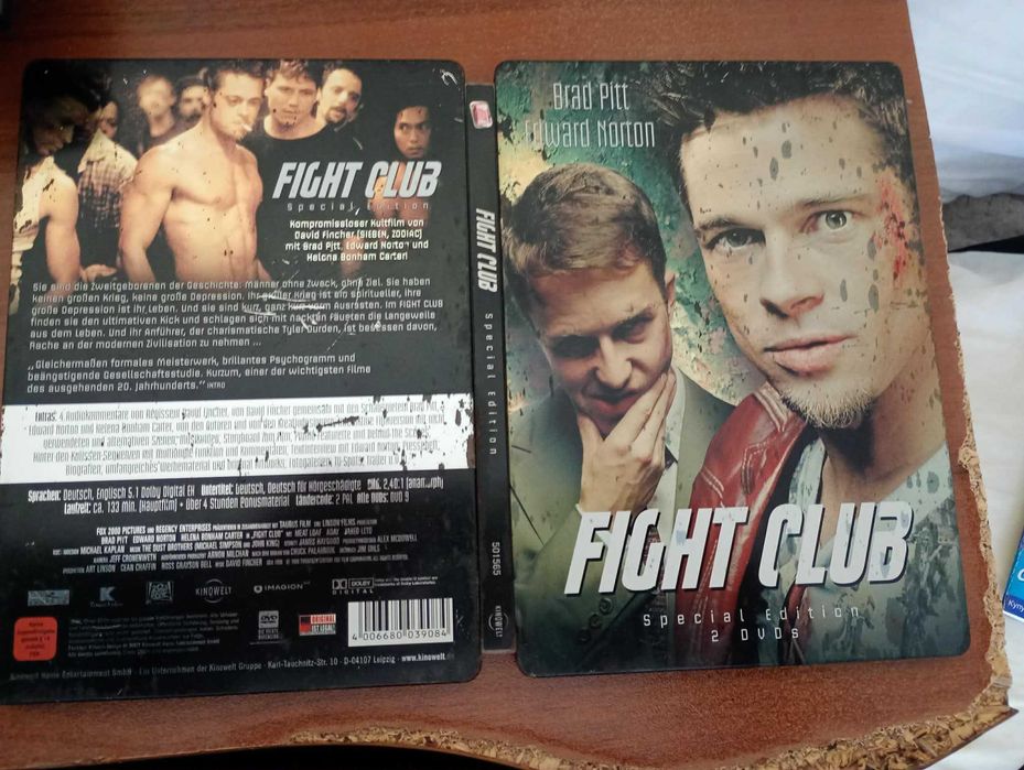 Fight Club Special Edition 2 DVDs Steelbook (UNCUT)