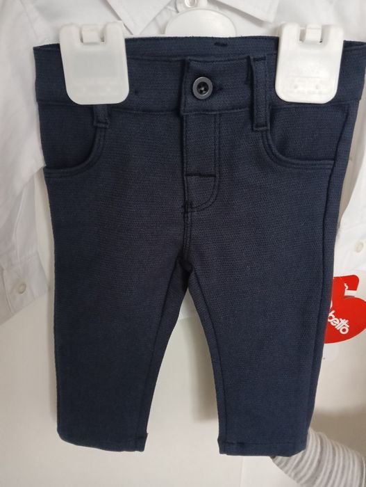 Комплект от риза и панталон за момче от 3 до 6 месеца