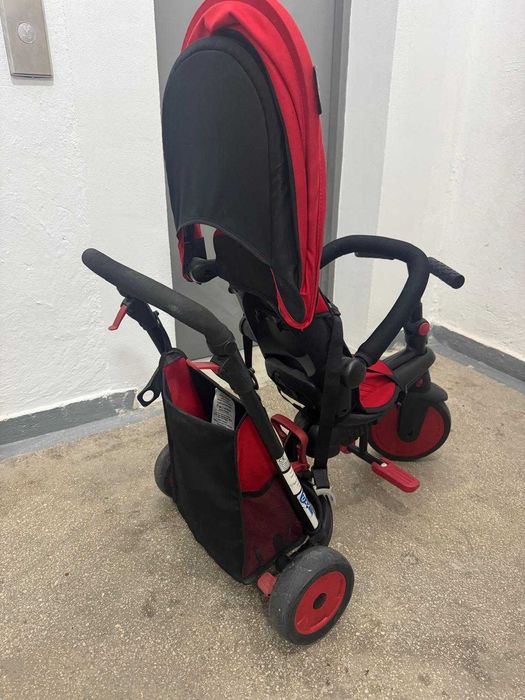Tricicleta pliabila Smart Trike 6 in 1 Rosu