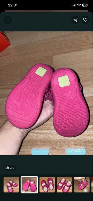 Pantofi Clarks 13 cm