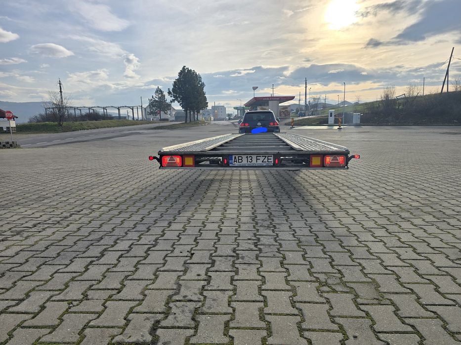 Trailer /platforma  8.5 m drept roti 13