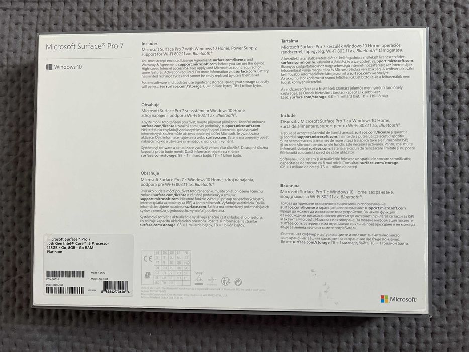 Microsoft surface Pro 7